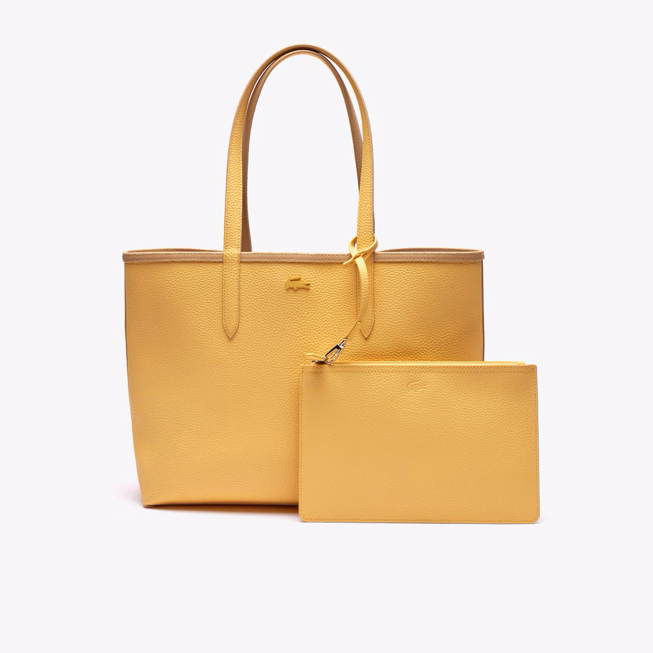 Lacoste Mala Quadrada Anna Reversível Camel Lacoste 