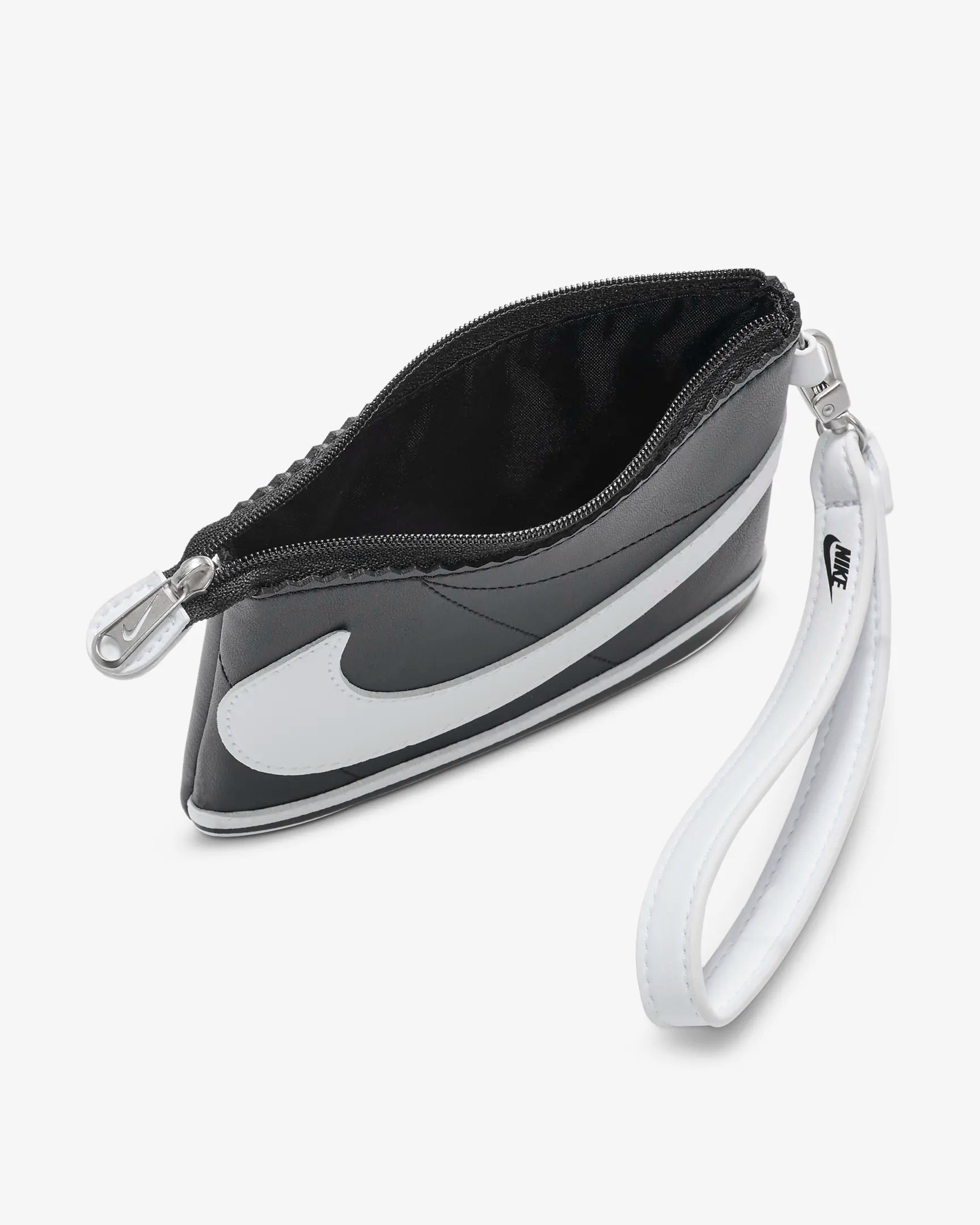 Nike Carteira Cortez Wristlet Preto/Branco Nike 