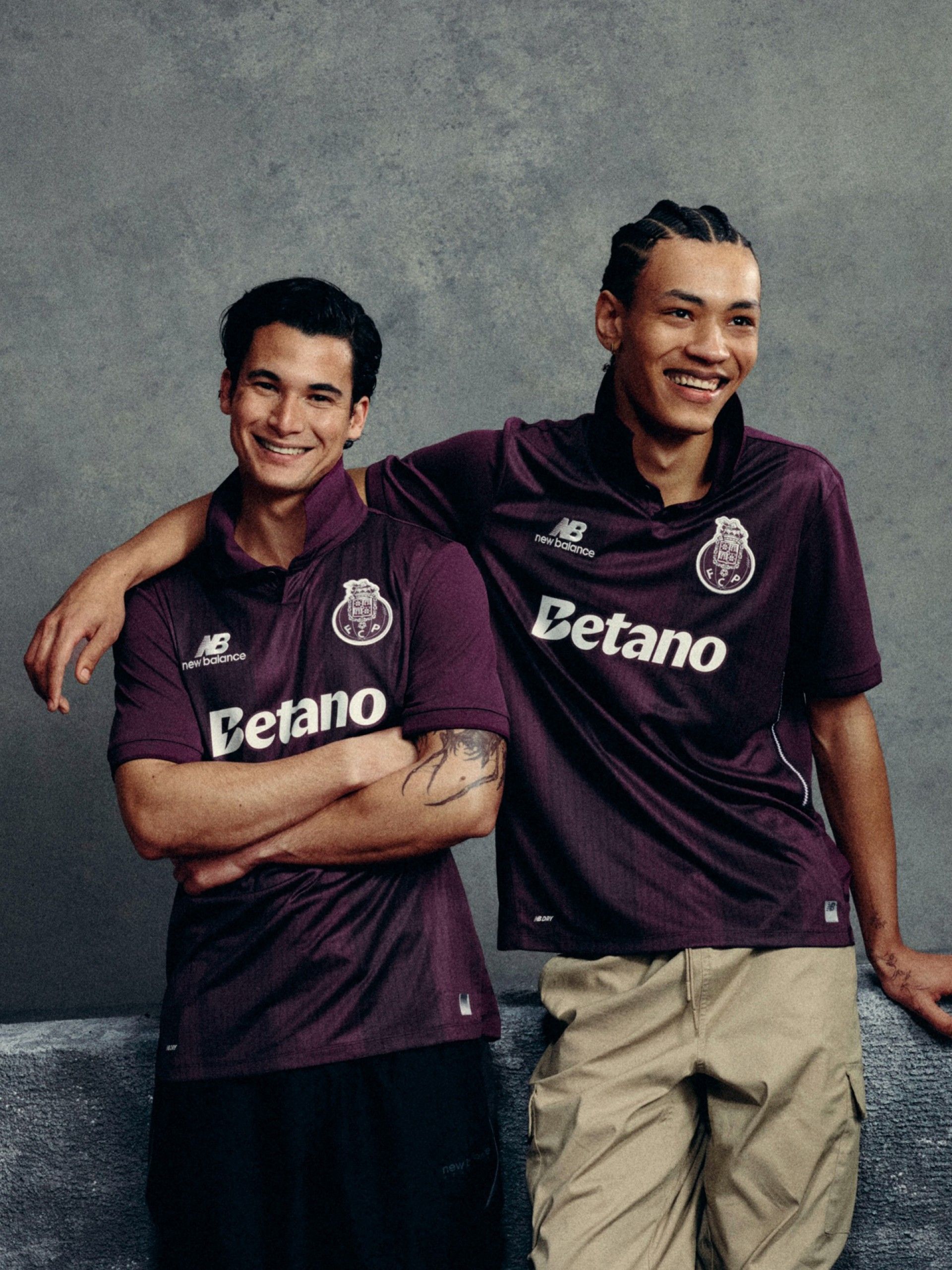New Balance Camisola FC Porto Alternativa EP26/27 Bordô New Balance 