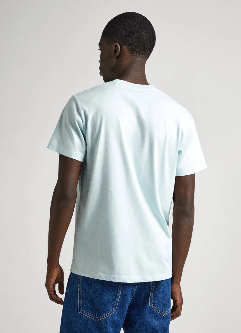 Pepe Jeans T-Shirt Logo Azul Bebé Pepe Jeans