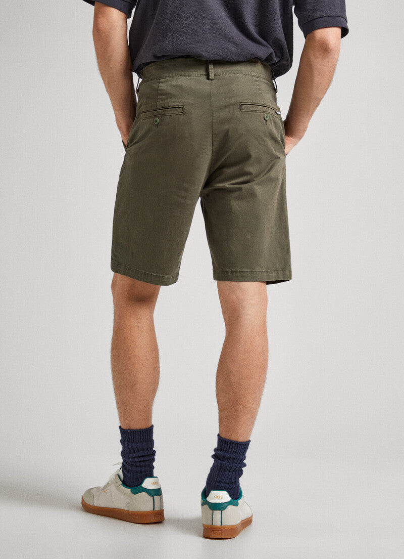 Pepe Jeans Calções Chino Verdes Pepe Jeans