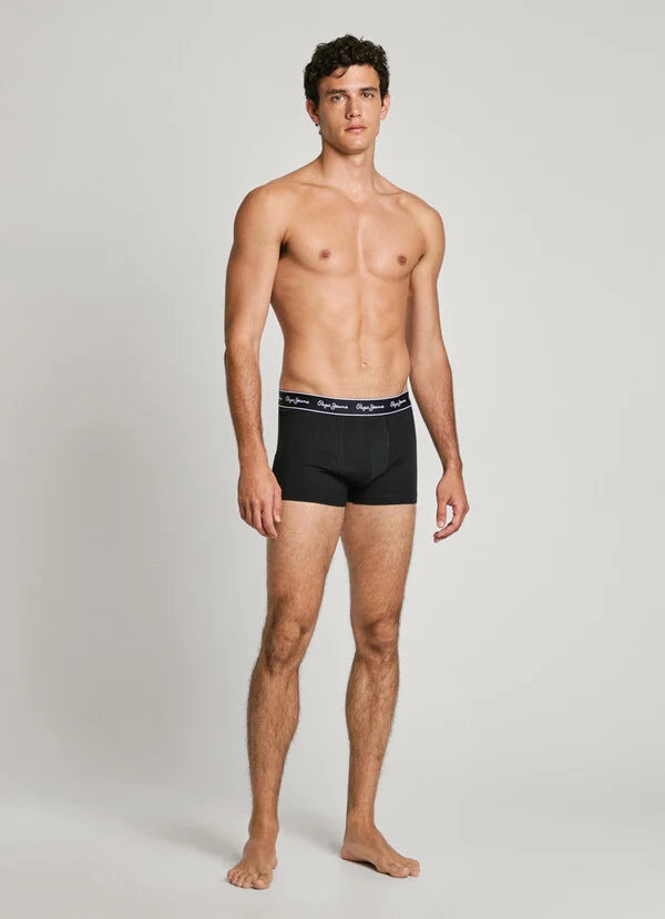 Pepe Jeans 3P Boxers Preto Pepe Jeans 