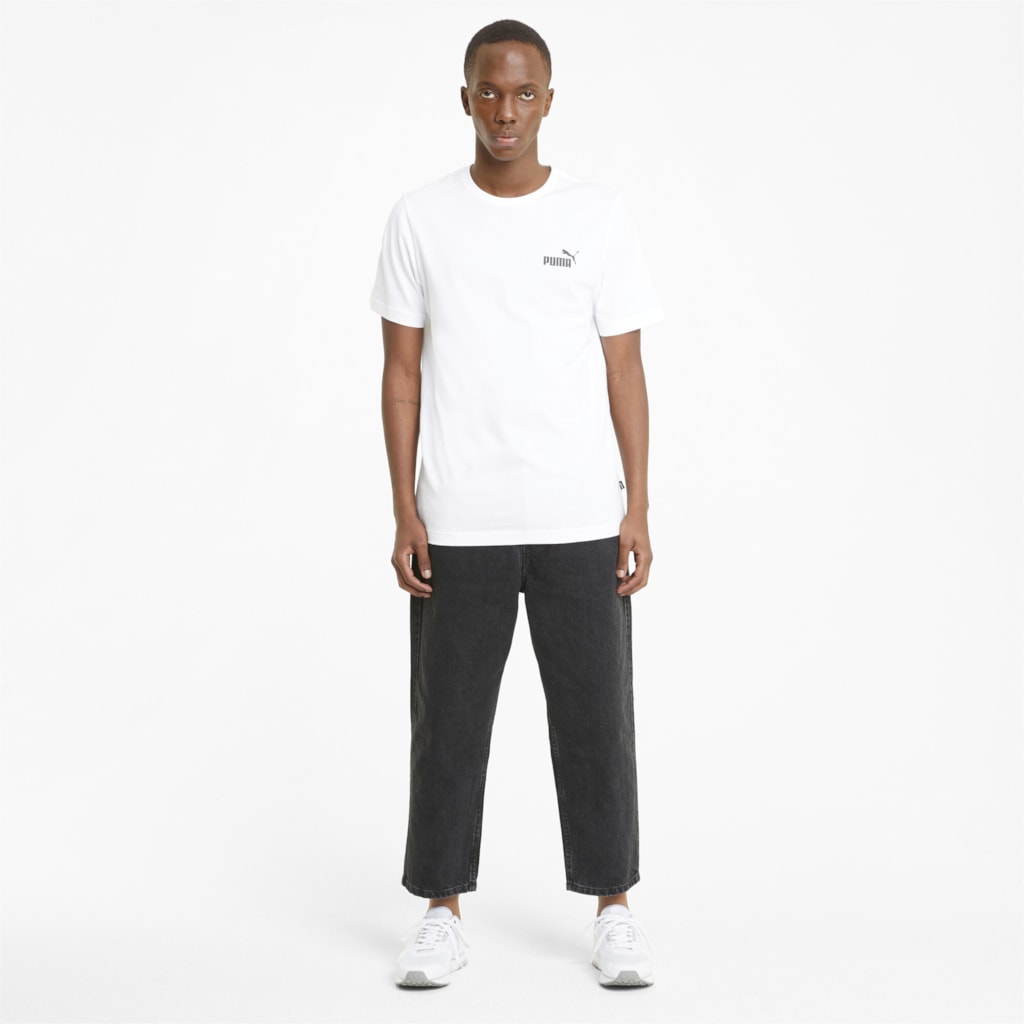 Puma ESS Small Logo Tee Branca Puma