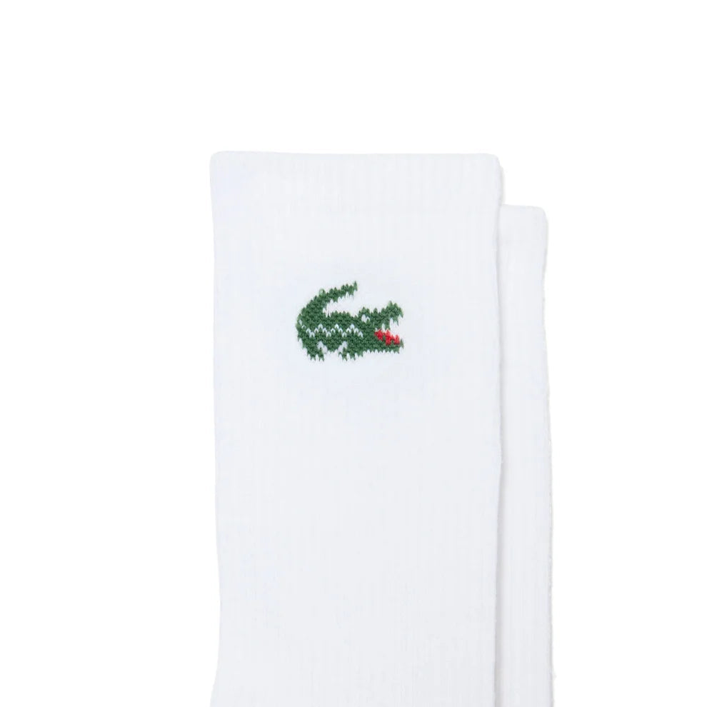 Pack de 3 Meias Unissexo Lacoste Almofadadas Brancas Lacoste 