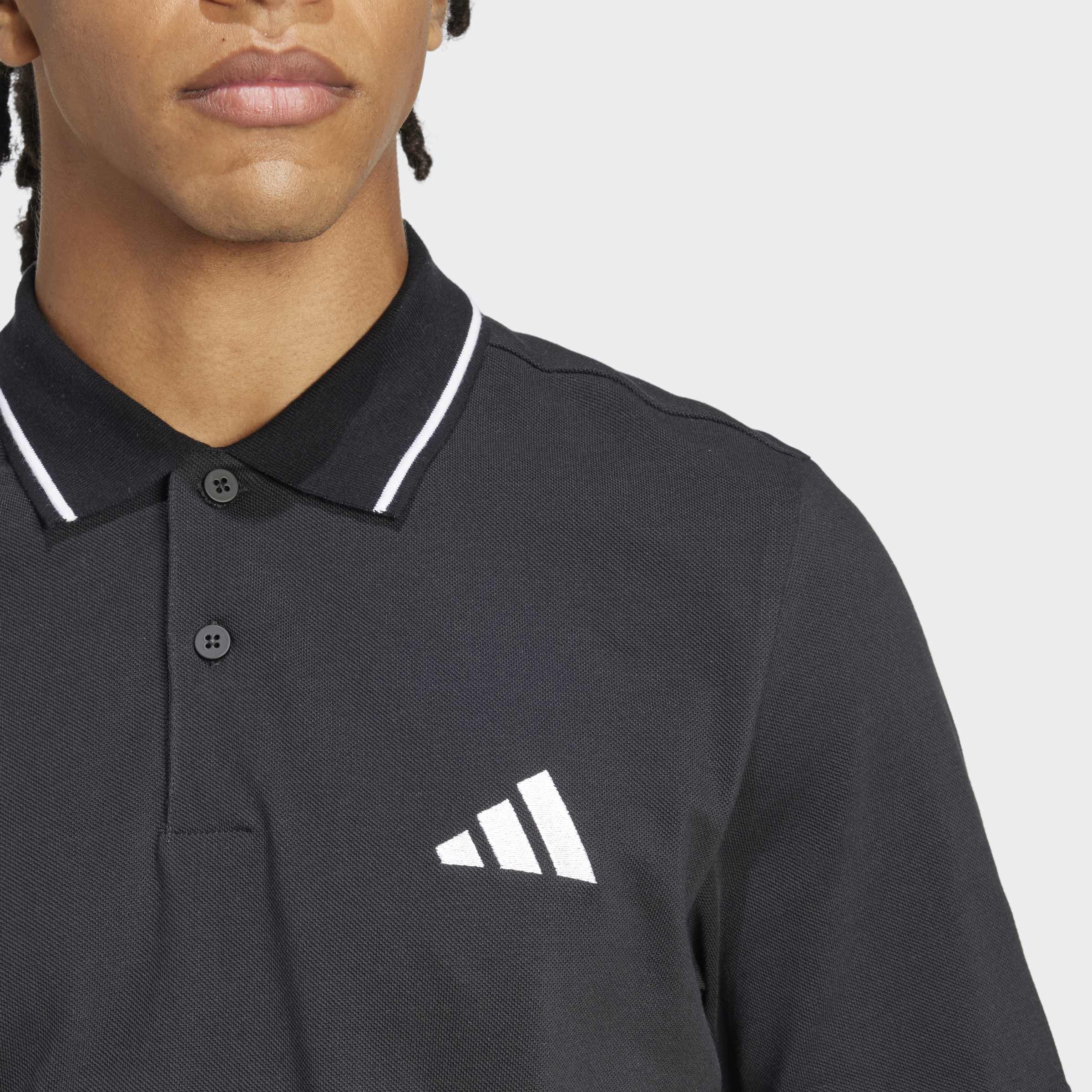 Polo Adidas Essentials Preto Adidas 