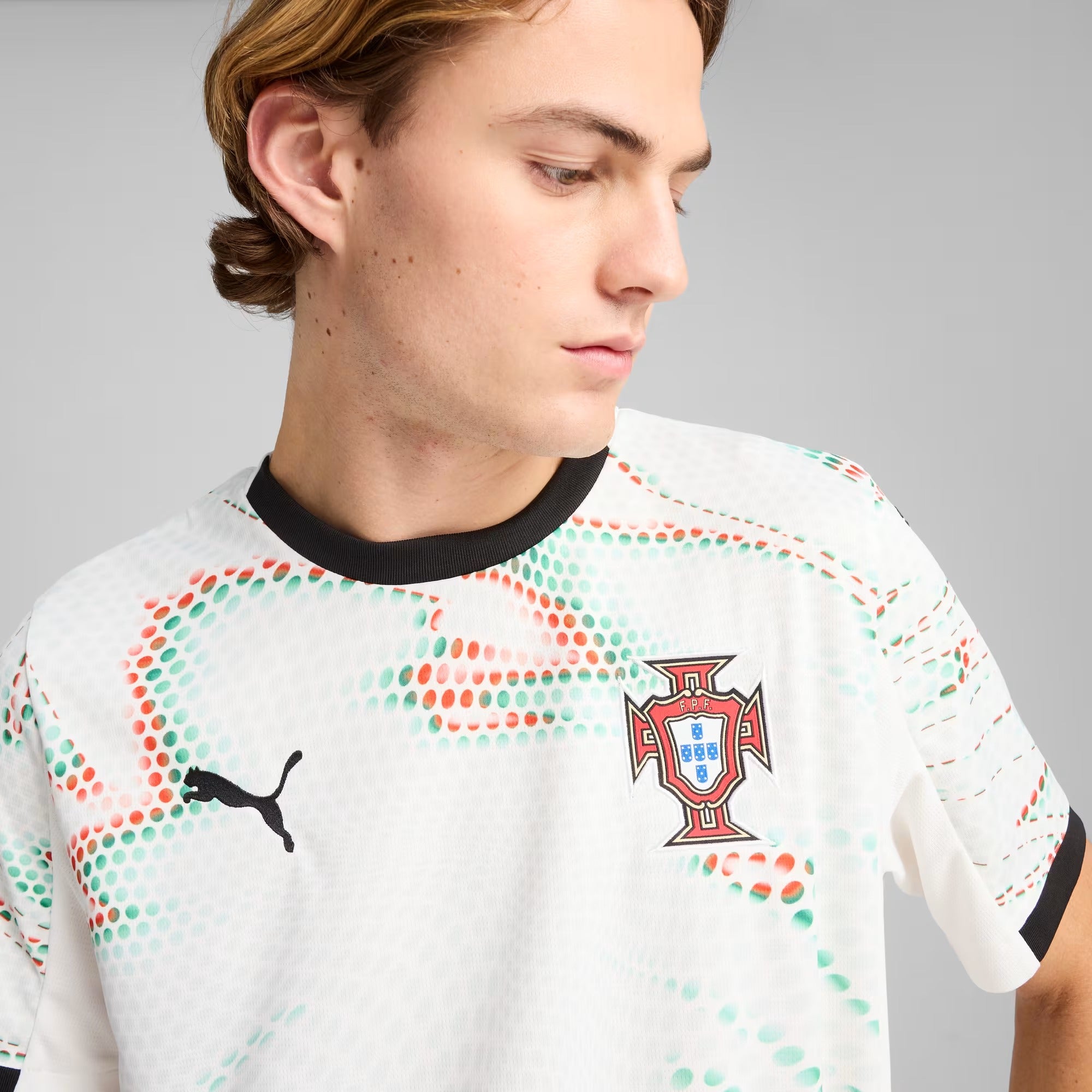 Puma Camisola Alternativa Portugal 25/26 Branca Puma 