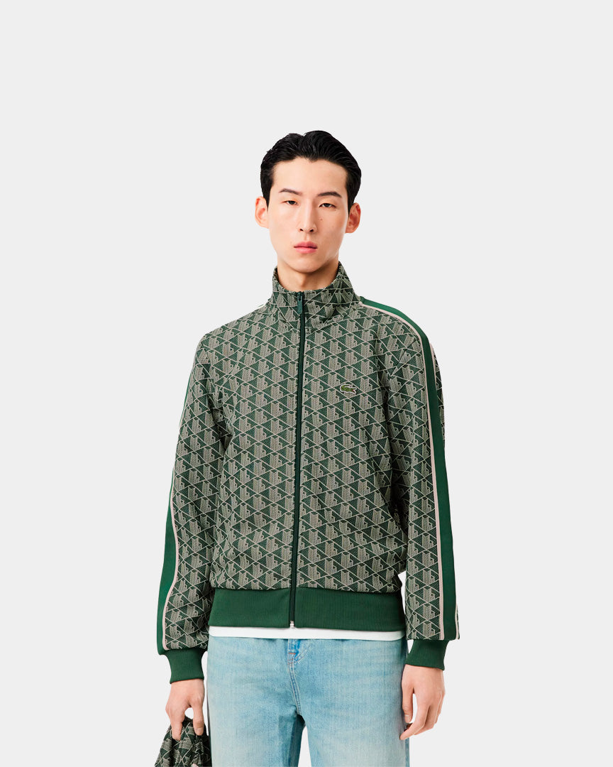 Lacoste Casaco Paris Monograma Verde/Bege SH136800D1R
