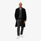 Lacoste Casaco Paris Monograma Preto/Cinza Lacoste 