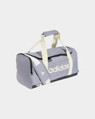 Saco Adidas Linear Duffel S Cinza vista lateral