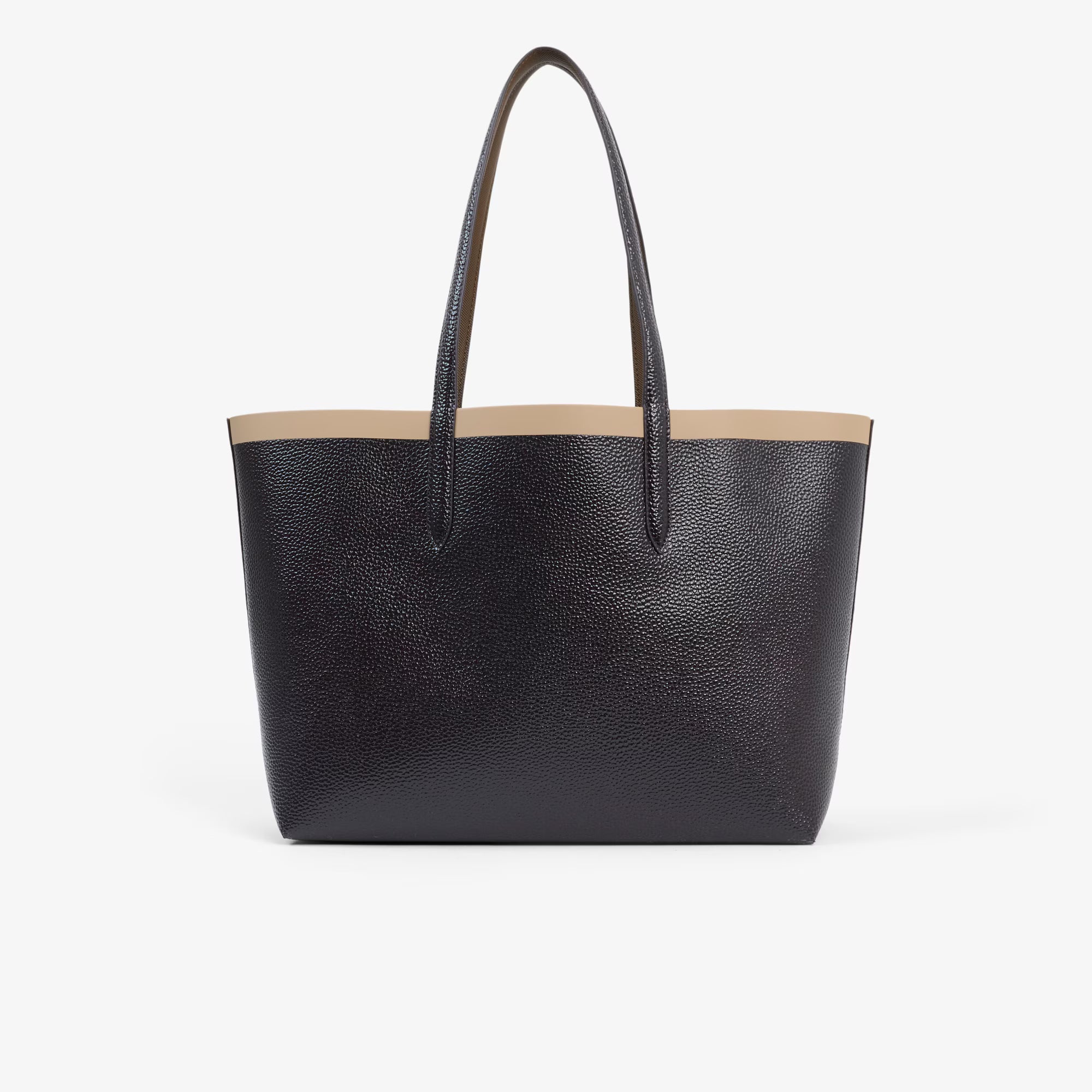 Saco Mala Lacoste Tote Anna Reversível Castanho/Bege Lacoste 