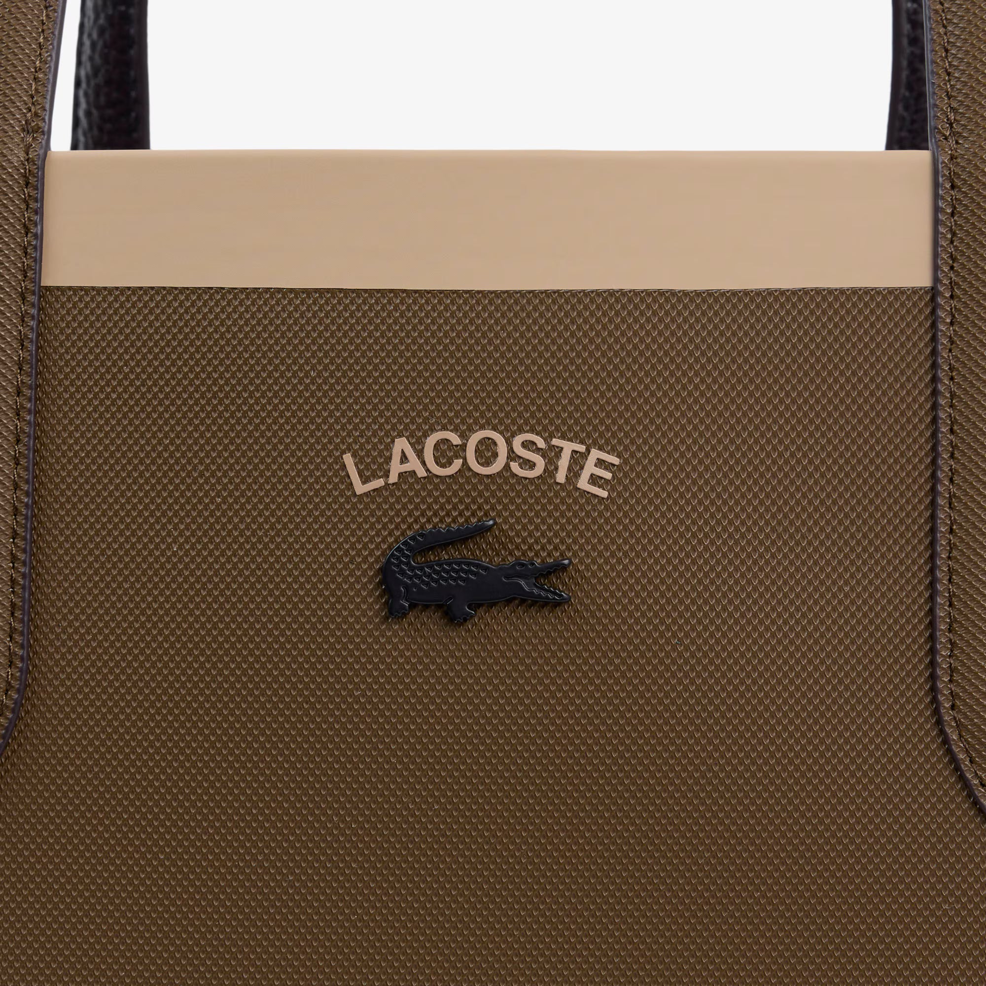 Saco Mala Lacoste Tote Anna Reversível Castanho/Bege Lacoste 