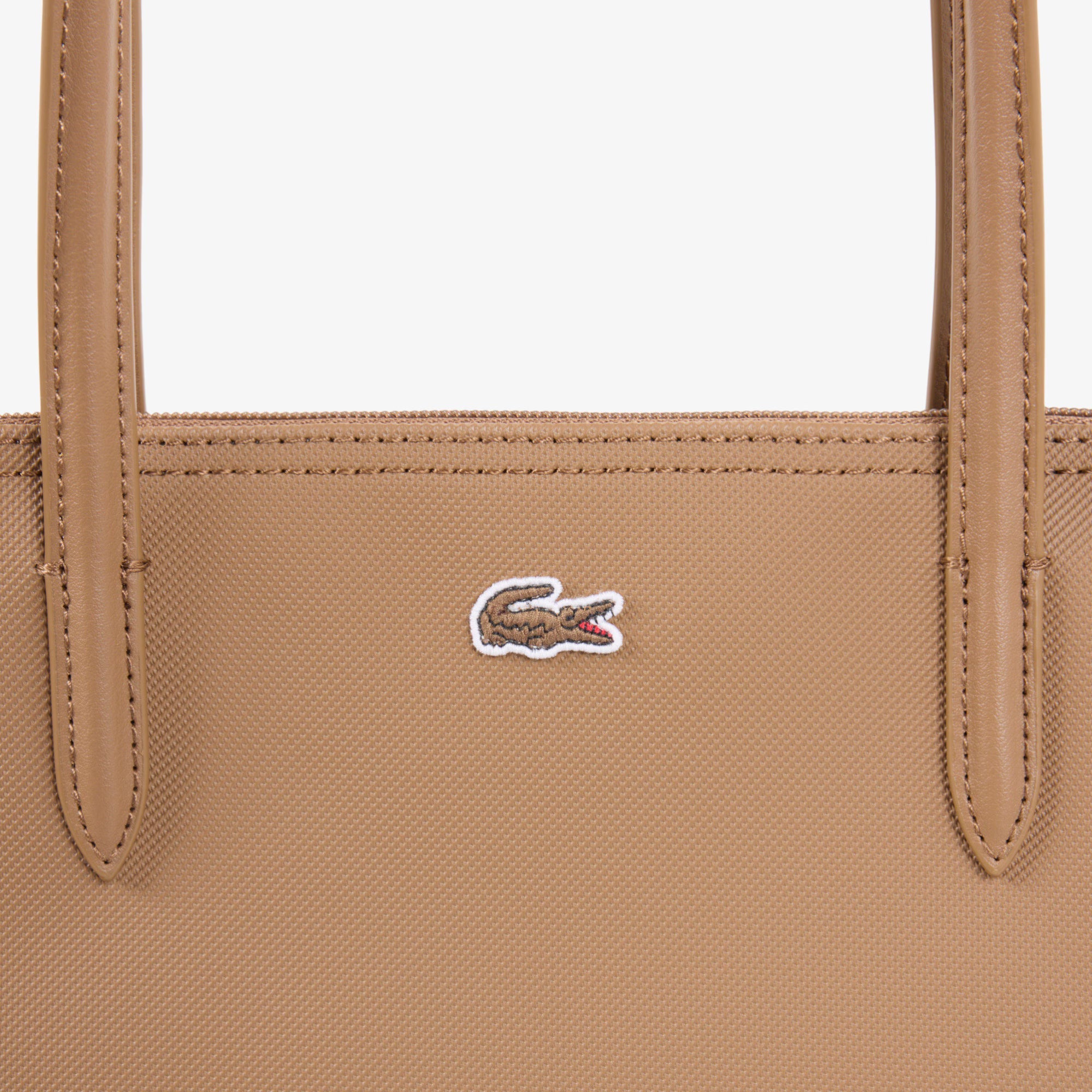 Saco Mala Lacoste Tote L.12.12 Concept Grande Castanho Lacoste 