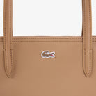 Saco Mala Lacoste Tote L.12.12 Concept Grande Castanho Lacoste 