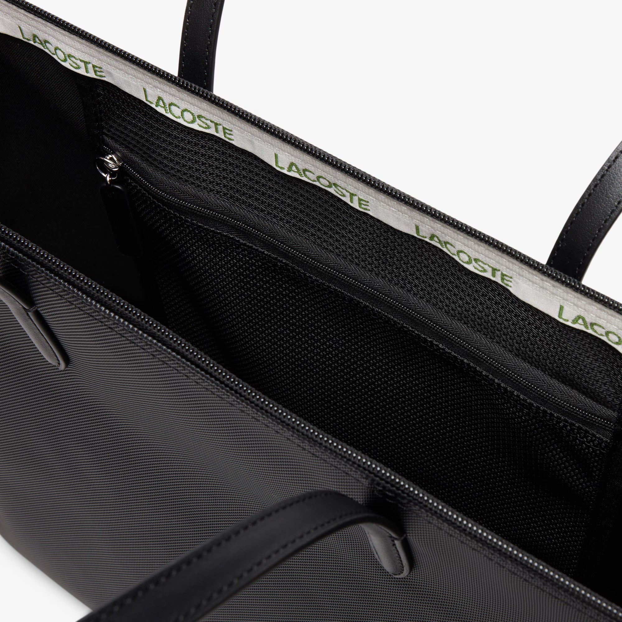 Saco Mala Lacoste Tote L.12.12 Concept Grande Preto Lacoste 