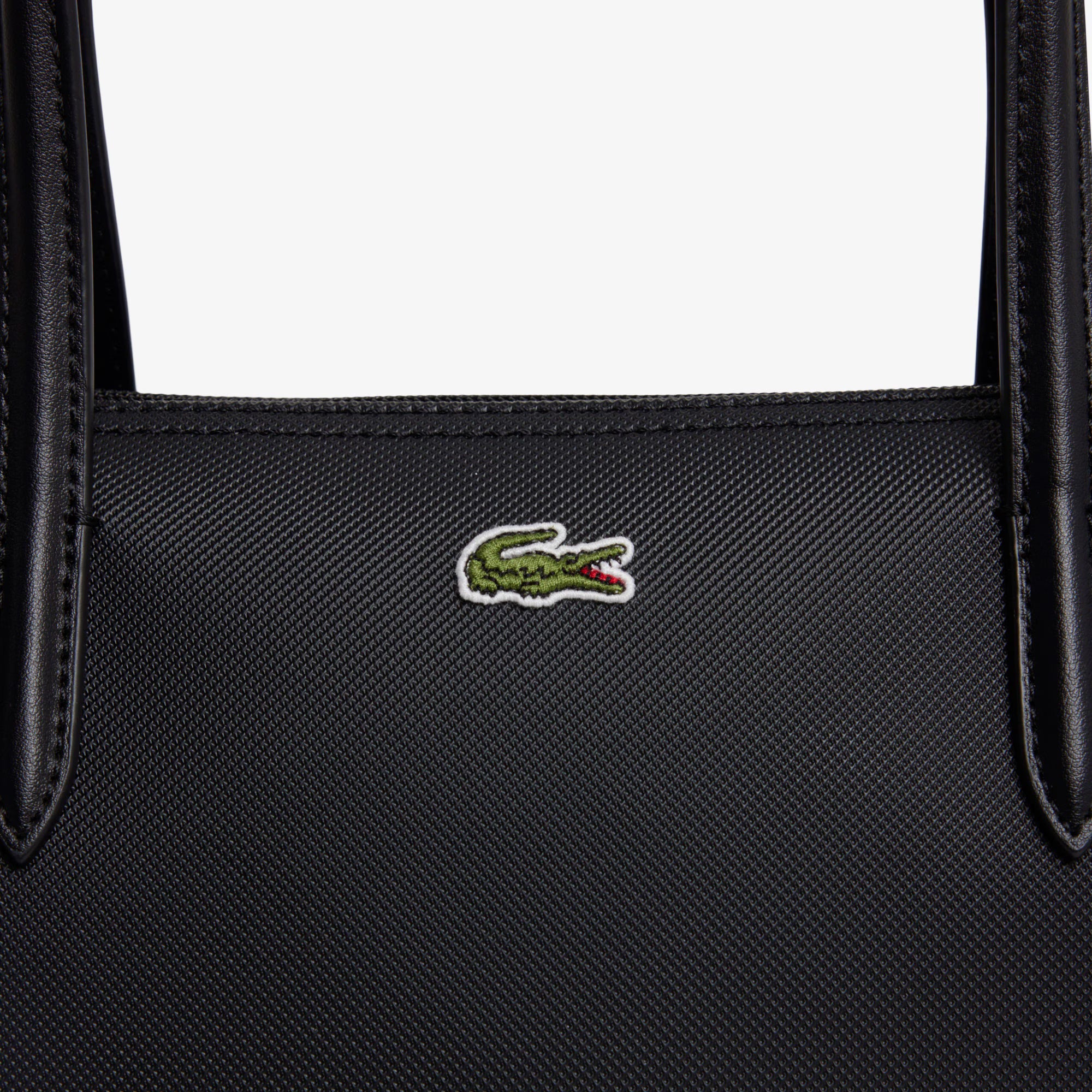 Saco Mala Lacoste Tote L.12.12 Concept Pequeno Preto Lacoste 