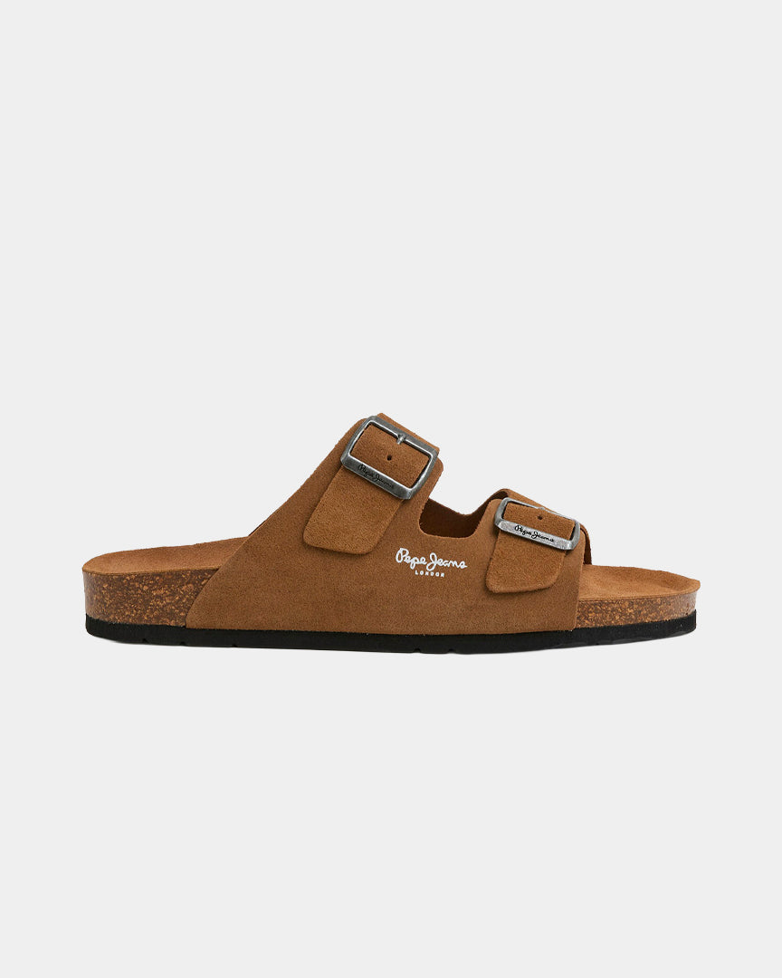 Sandálias Homem Pepe Jeans Bio Suede Bege Pepe Jeans 