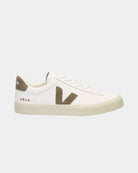 Veja Campo Leather Branco/Verde CP0502347B 