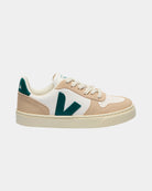 Veja Small V-10 Branco/Verde CX0520619C
