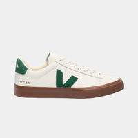Sapatilha Veja Homem Campo Leather Branco/Verde