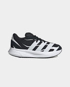 Sapatilhas Adidas Lightblaze J Preto/Branco vista lateral