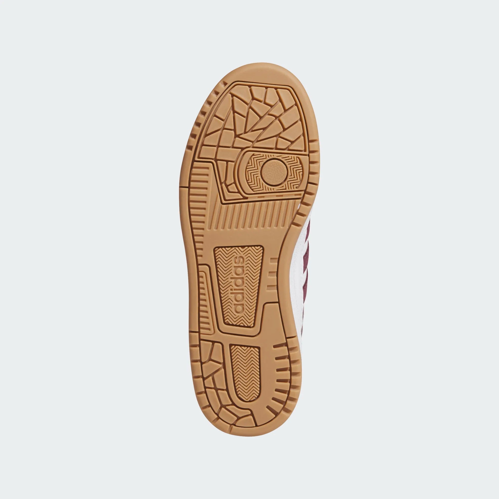 Sapatilhas Adidas Rapid Court Low J Bordô/Branco Adidas 