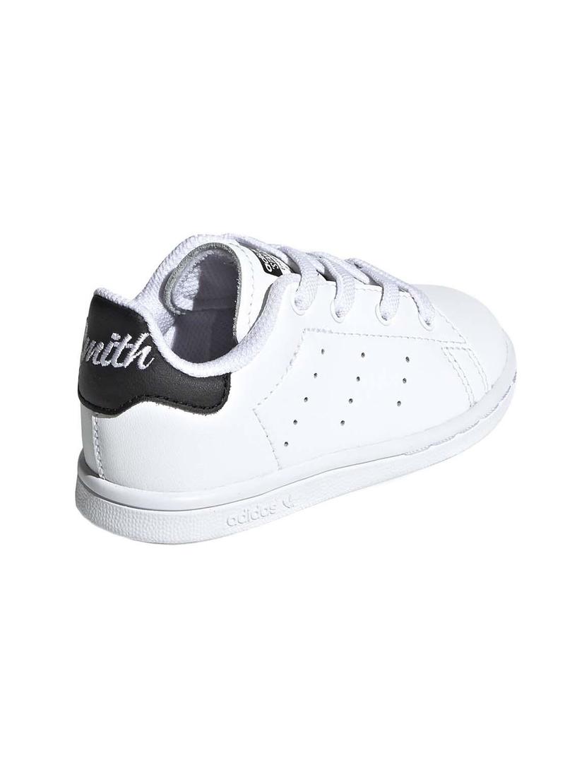 Sapatilhas Bebé Adidas Stan Smith Branco/Preto Adidas 