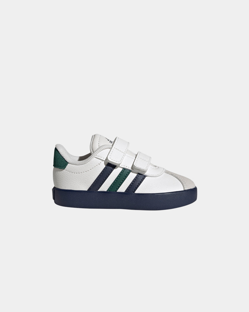 Sapatilhas Bebé Adidas VL Court 3.0 CF Branco/Marinho Adidas 
