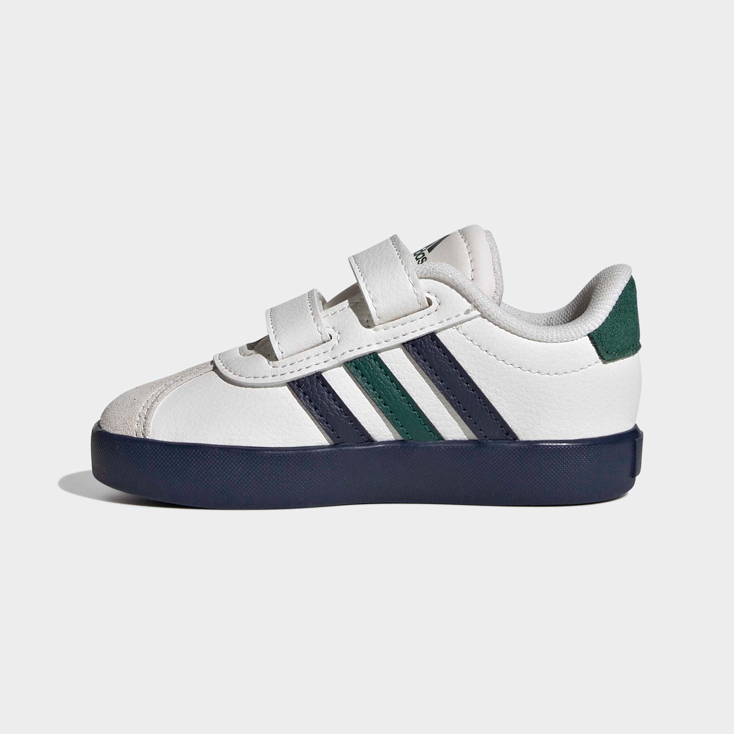 Sapatilhas Bebé Adidas VL Court 3.0 CF Branco/Marinho Adidas 