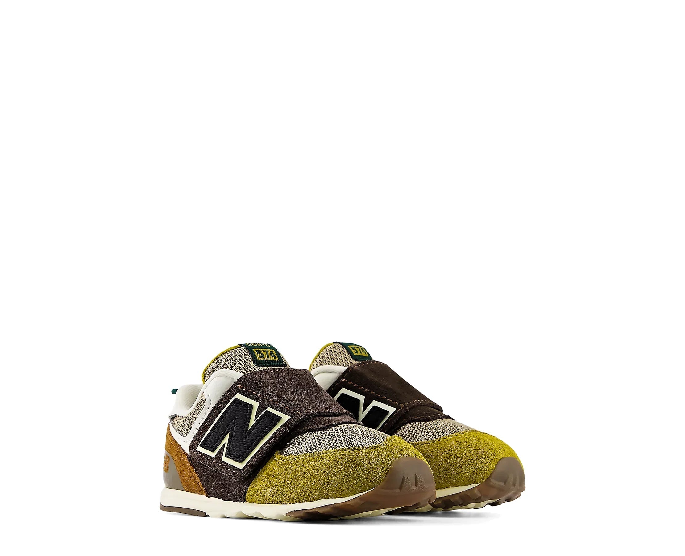 Sapatilhas Bebé New Balance 574 Verde/Castanho New Balance 