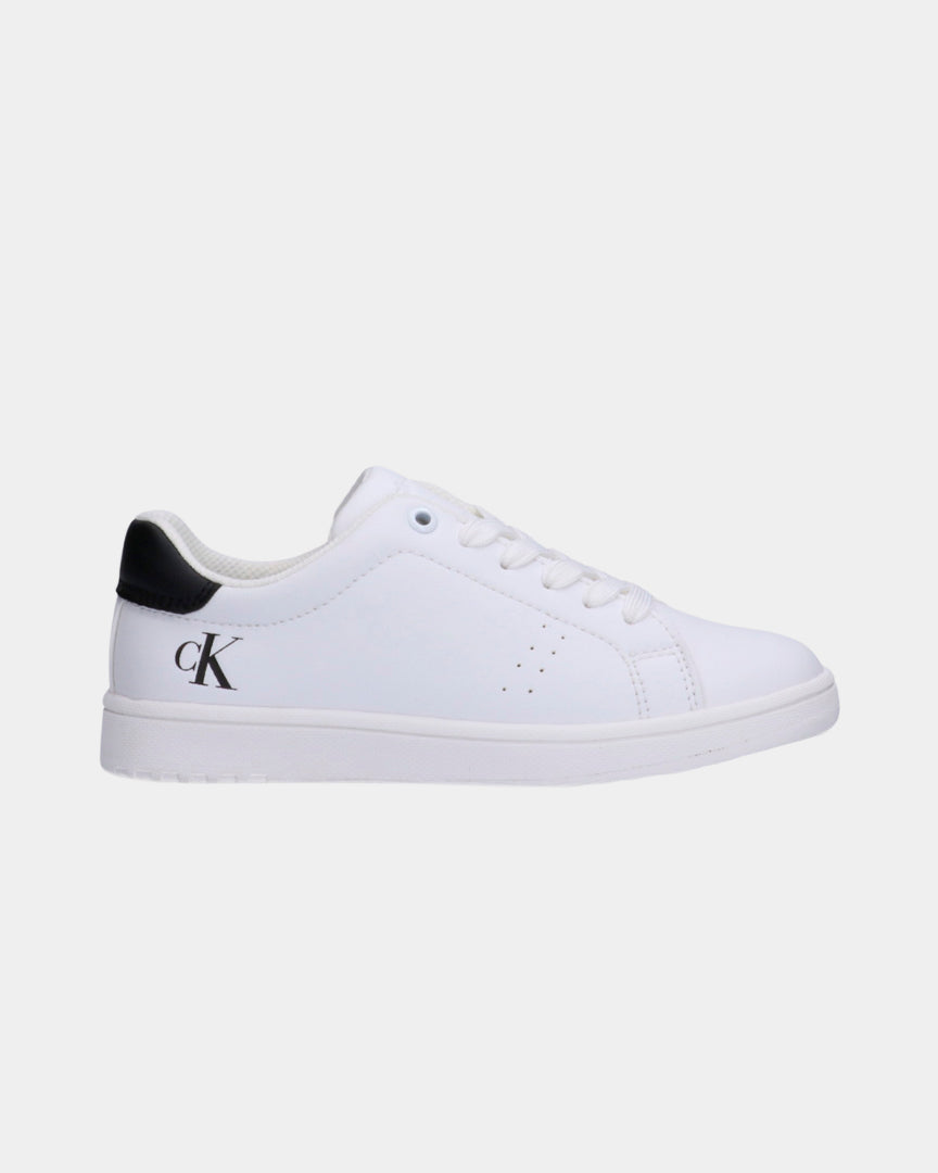 Sapatilhas Calvin Klein Low Cut Lace Branco/Preto Calvin Klein 