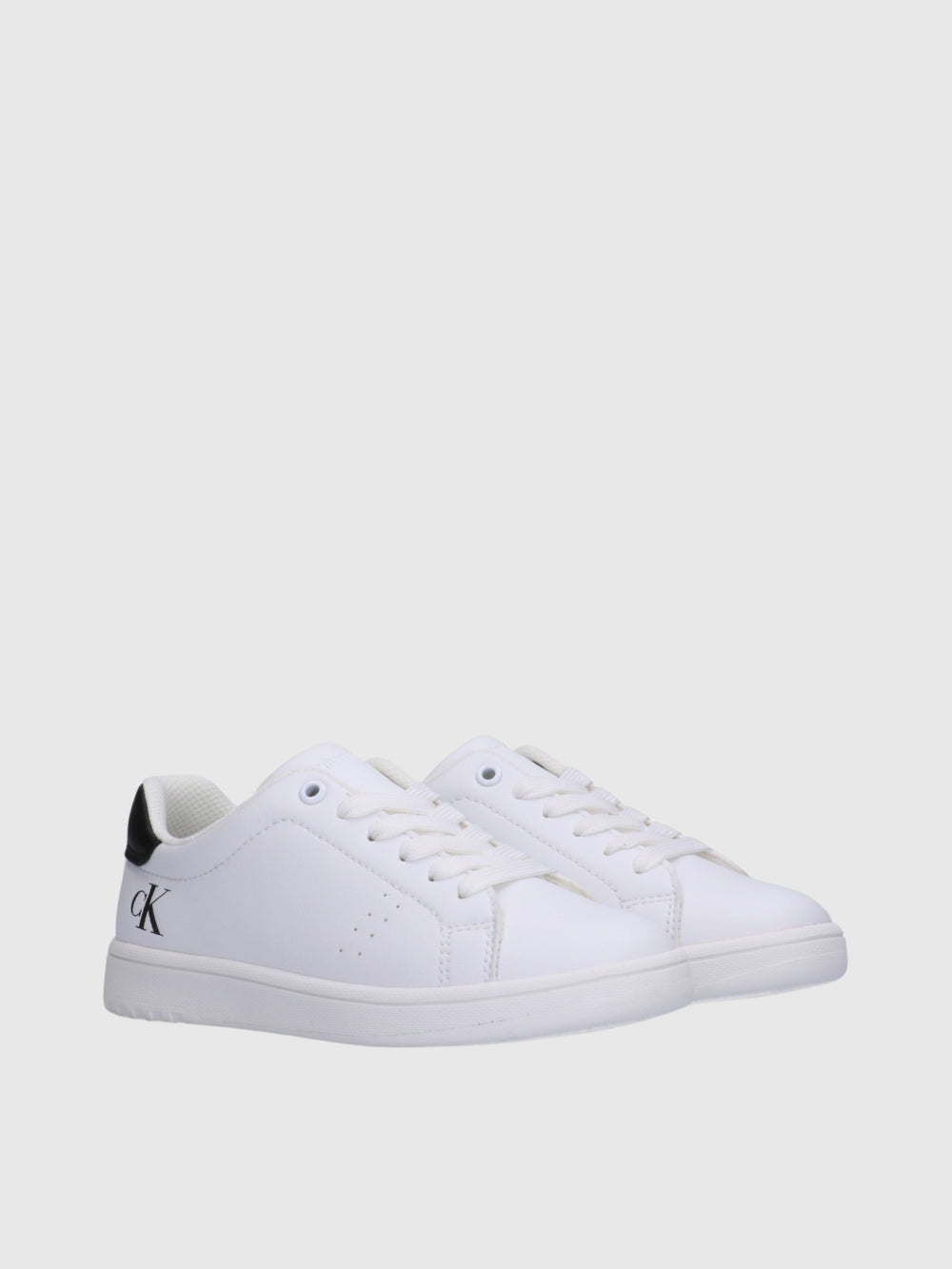 Sapatilhas Calvin Klein Low Cut Lace Branco/Preto Calvin Klein 
