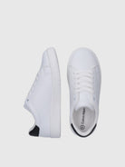 Sapatilhas Calvin Klein Low Cut Lace Branco/Preto Calvin Klein 