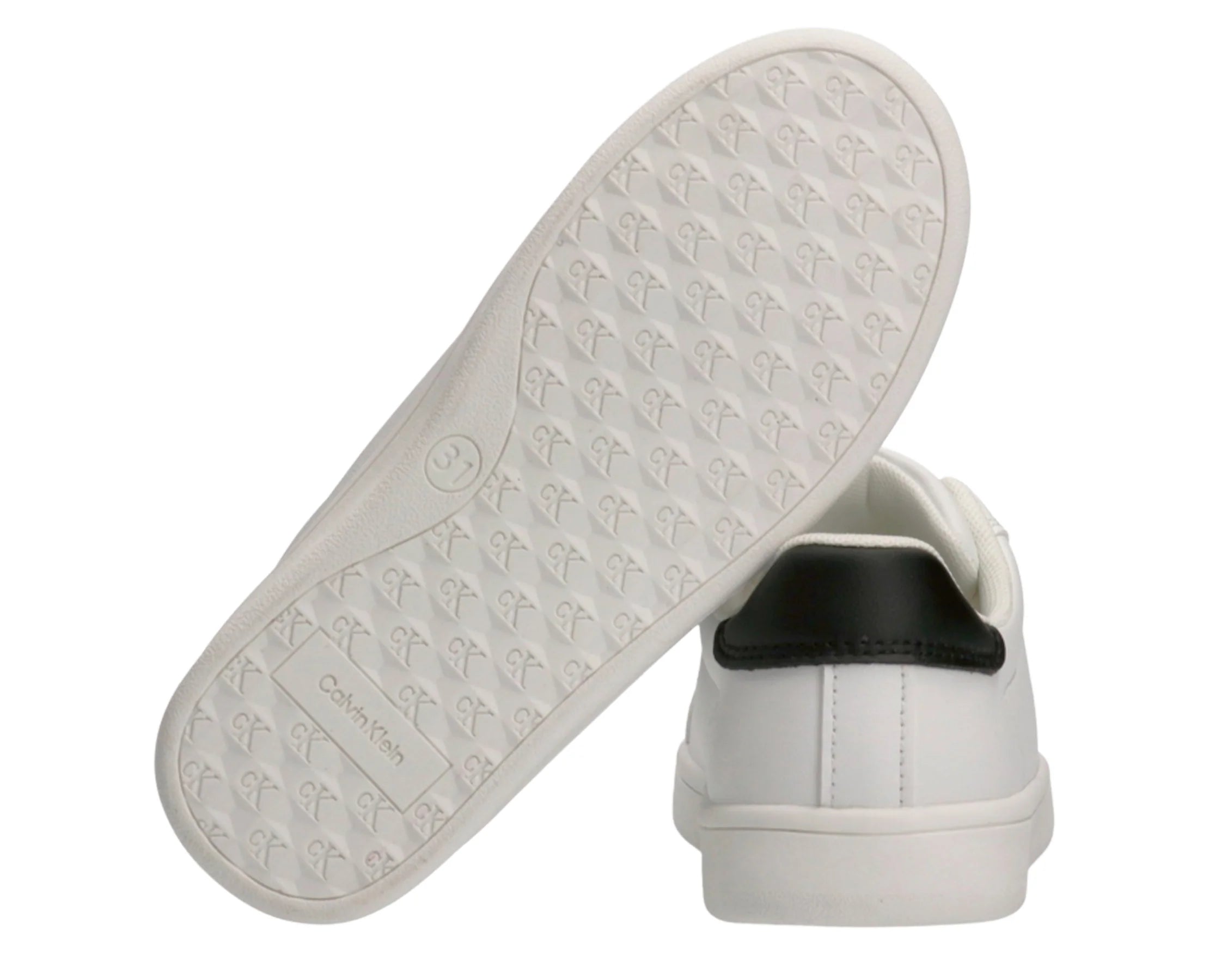 Sapatilhas Calvin Klein Low Cut Lace J Brancas