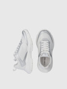 Sapatilhas Calvin Klein Low Cut Mulher Branco/Prateado