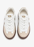 Sapatilhas Criança Veja Small Volley O.T Leather Branco/Castanho Veja 