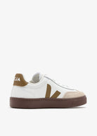 Sapatilhas Criança Veja Small Volley O.T Leather Branco/Castanho Veja 
