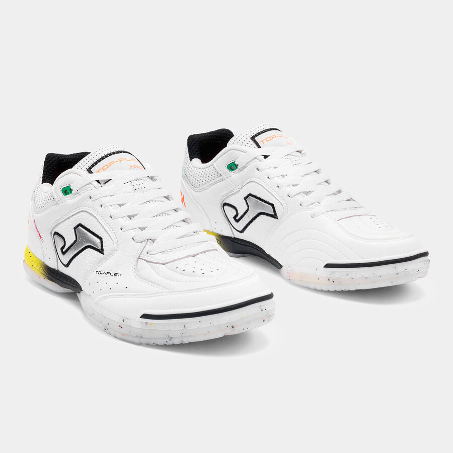 Sapatilhas Futsal Joma Top Flex Brancas Joma 