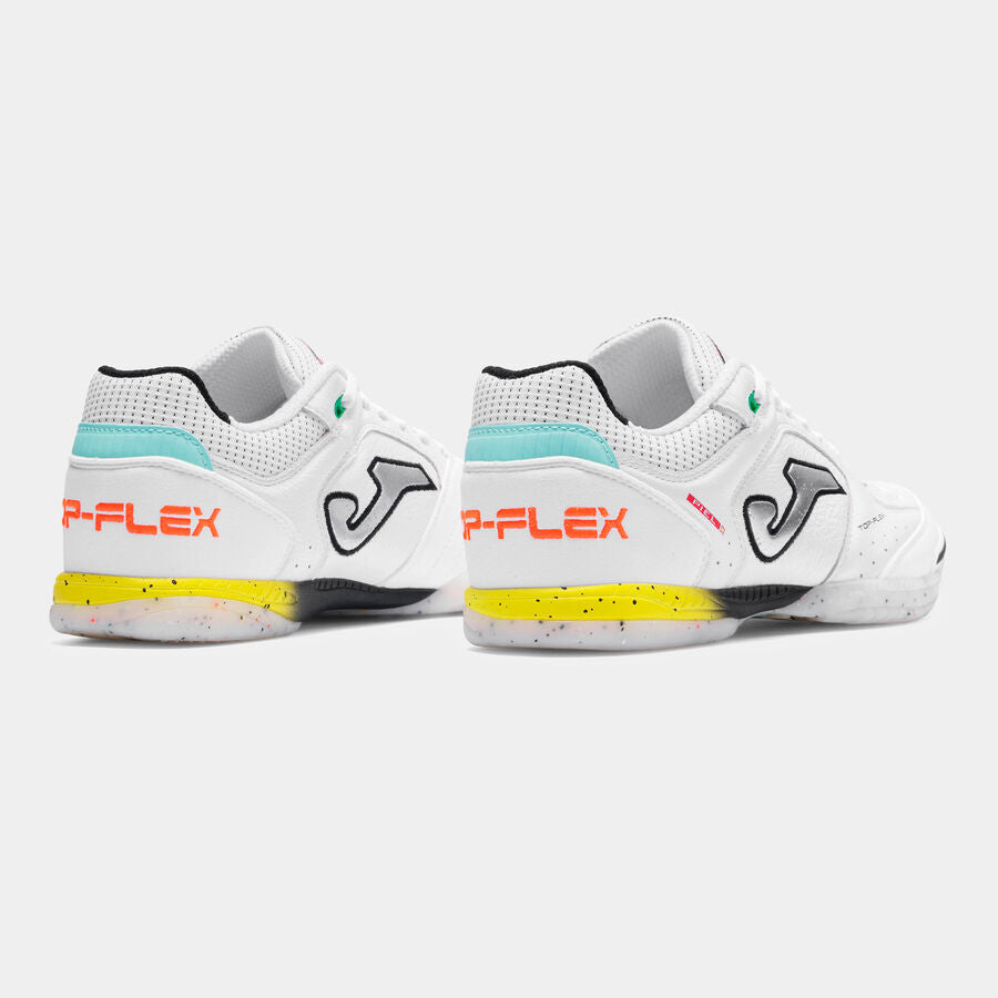 Sapatilhas Futsal Joma Top Flex Brancas Joma 