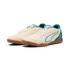 Sapatilhas Futsal Puma Truco IV Bege/Verde Puma 