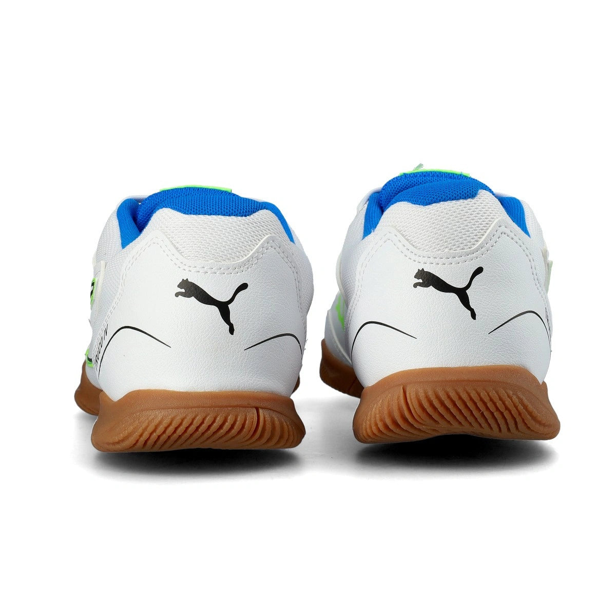 Sapatilhas Futsal Puma Truco IV Branco/Azul Puma 
