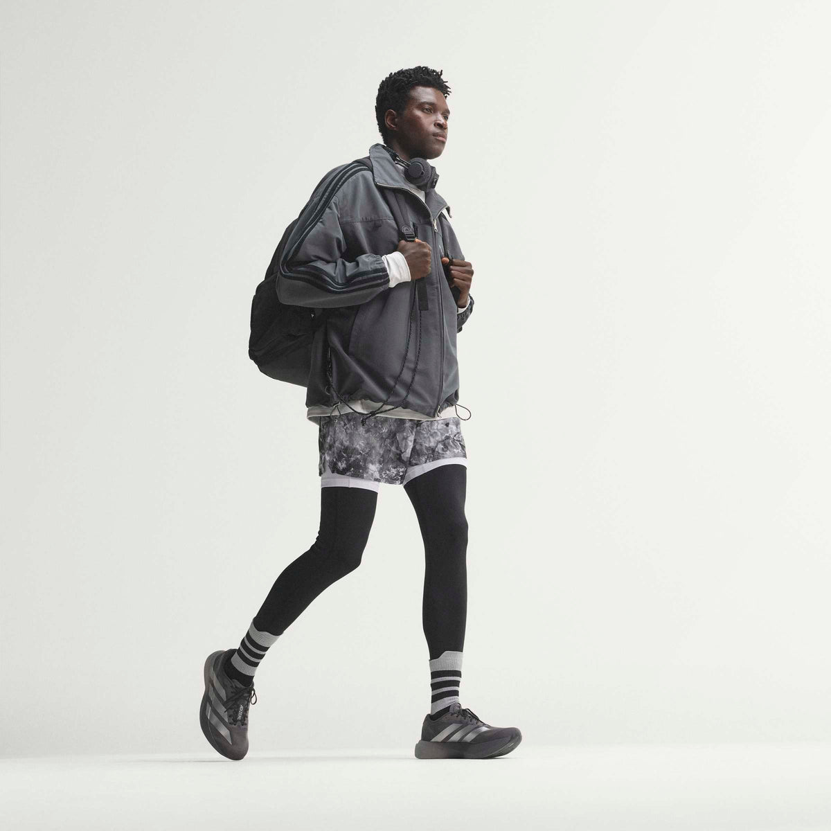 Sapatilhas Homem Adidas Adizero Evo SL Cinza Adidas 