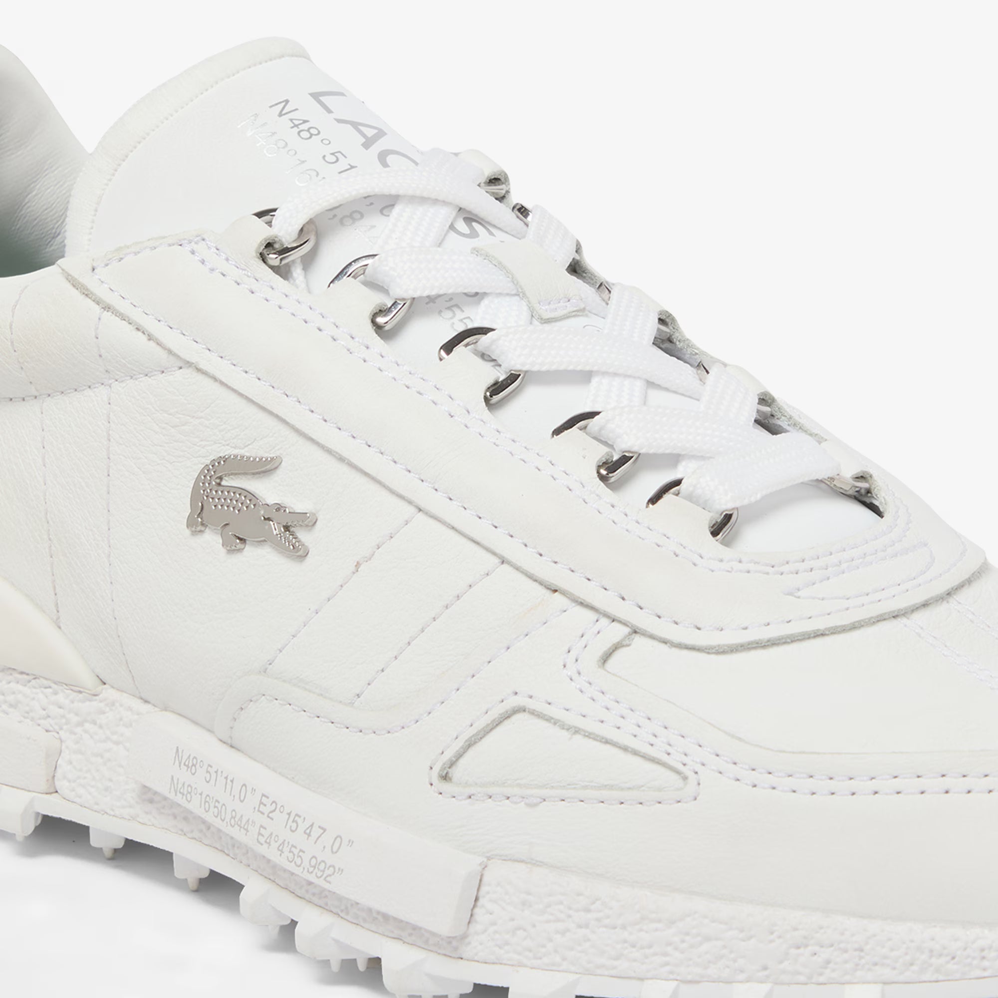 Sapatilhas Homem Lacoste Elite Active em Pele Brancas Lacoste 