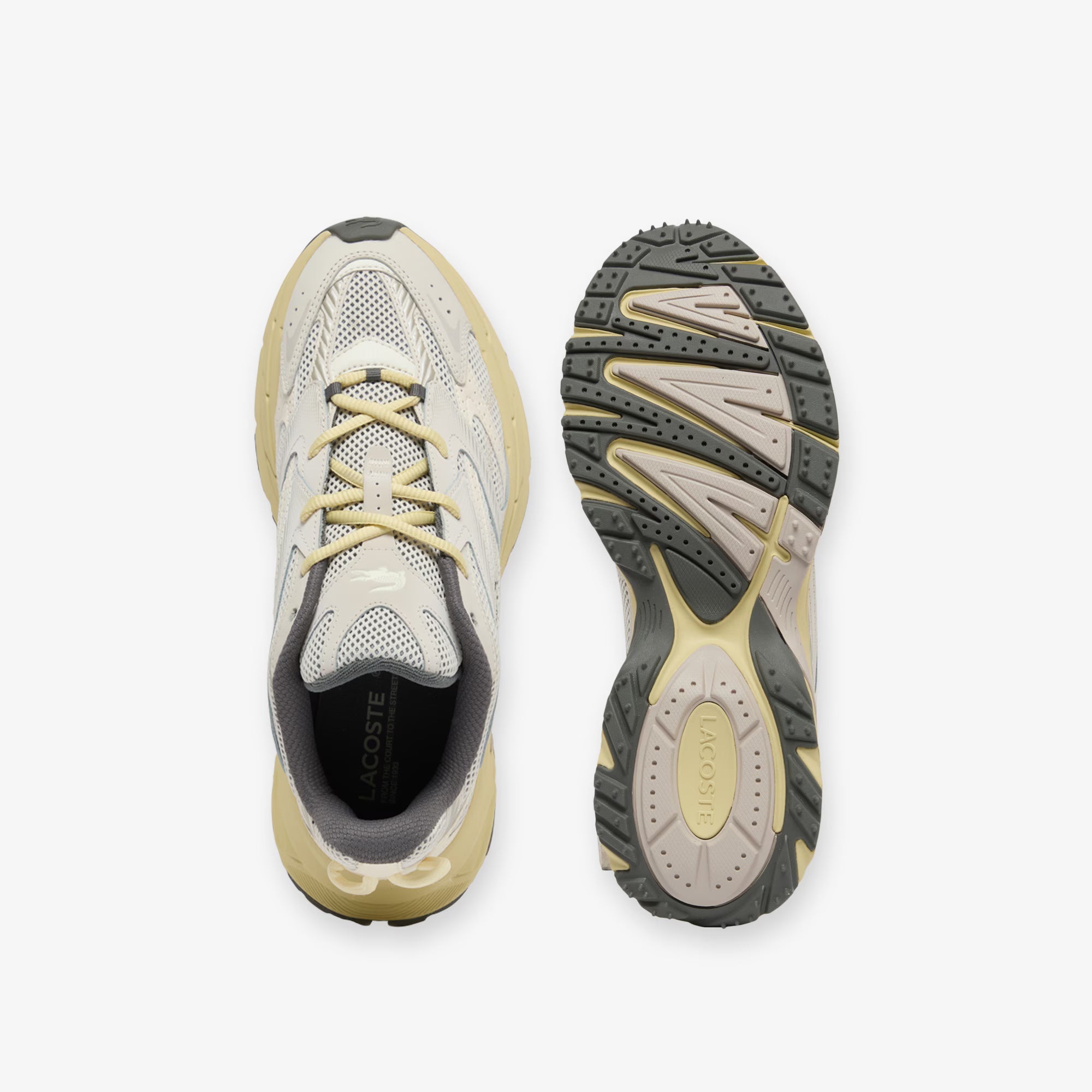 Sapatilhas Homem Lacoste L003 Neo Shot Bege/Cinza Lacoste 