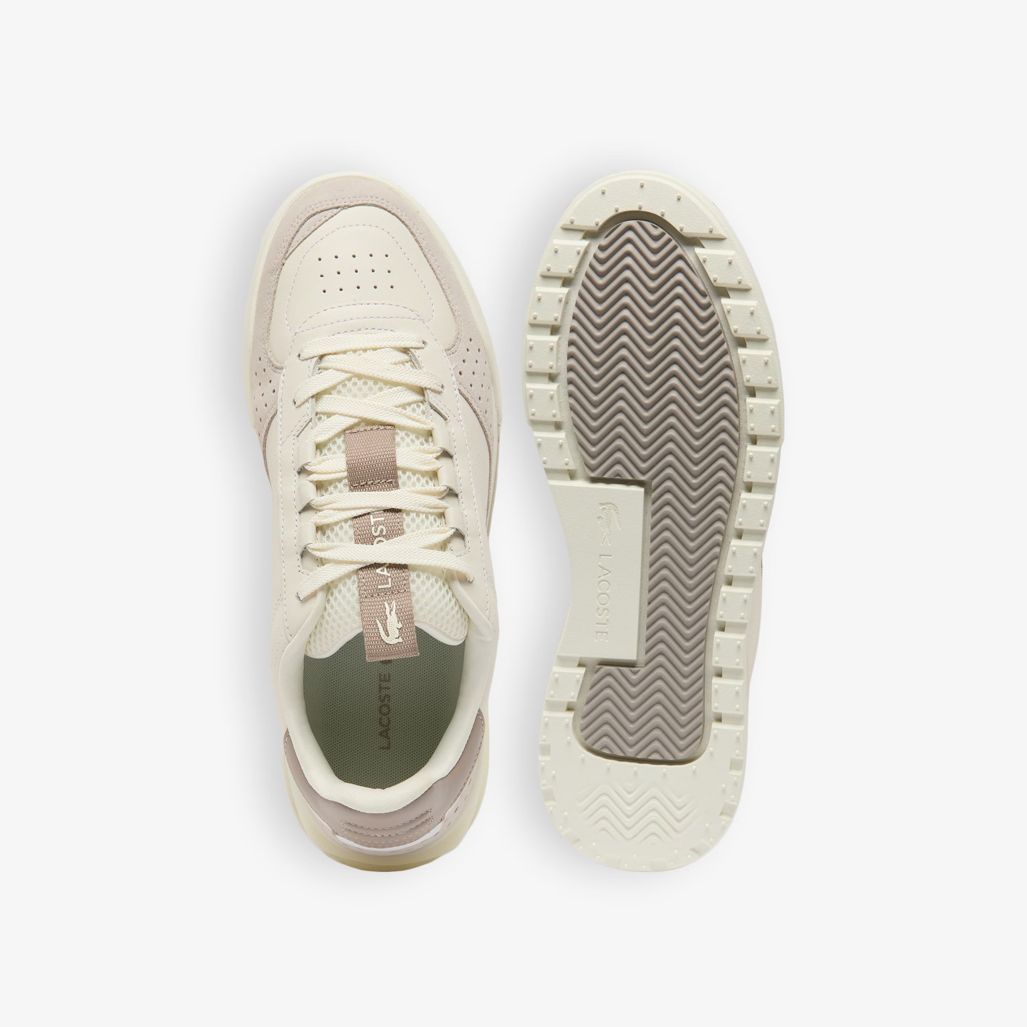 Sapatilhas Homem Lacoste Slam Break Bege Lacoste 