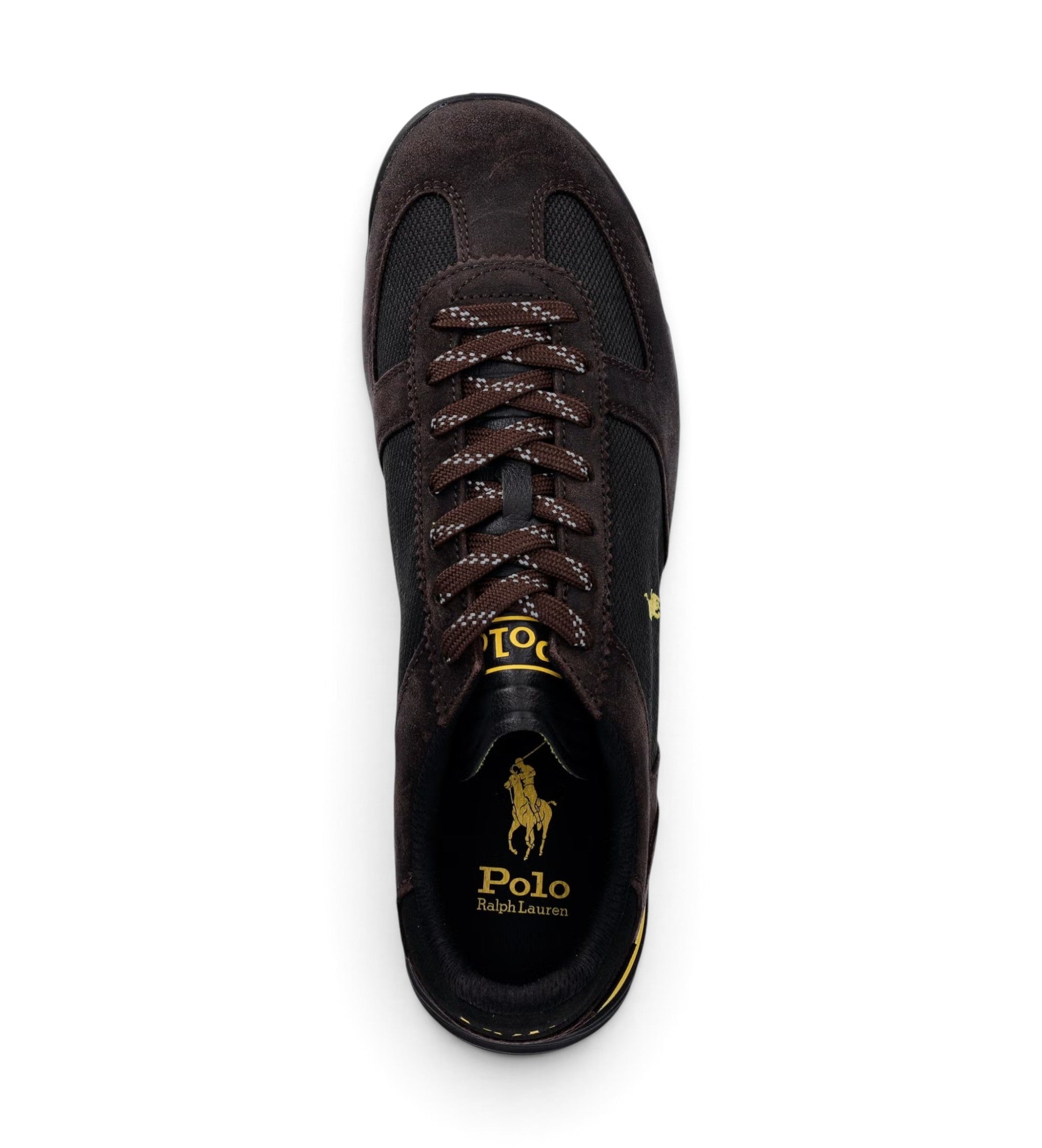Sapatilhas Homem Polo Ralph Lauren Varick Castanho/Preto Polo Ralph Lauren 