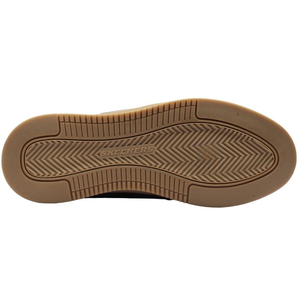 Sapatilhas Impermeáveis  Homem Skechers Palmiro Monty Castanho Skechers 