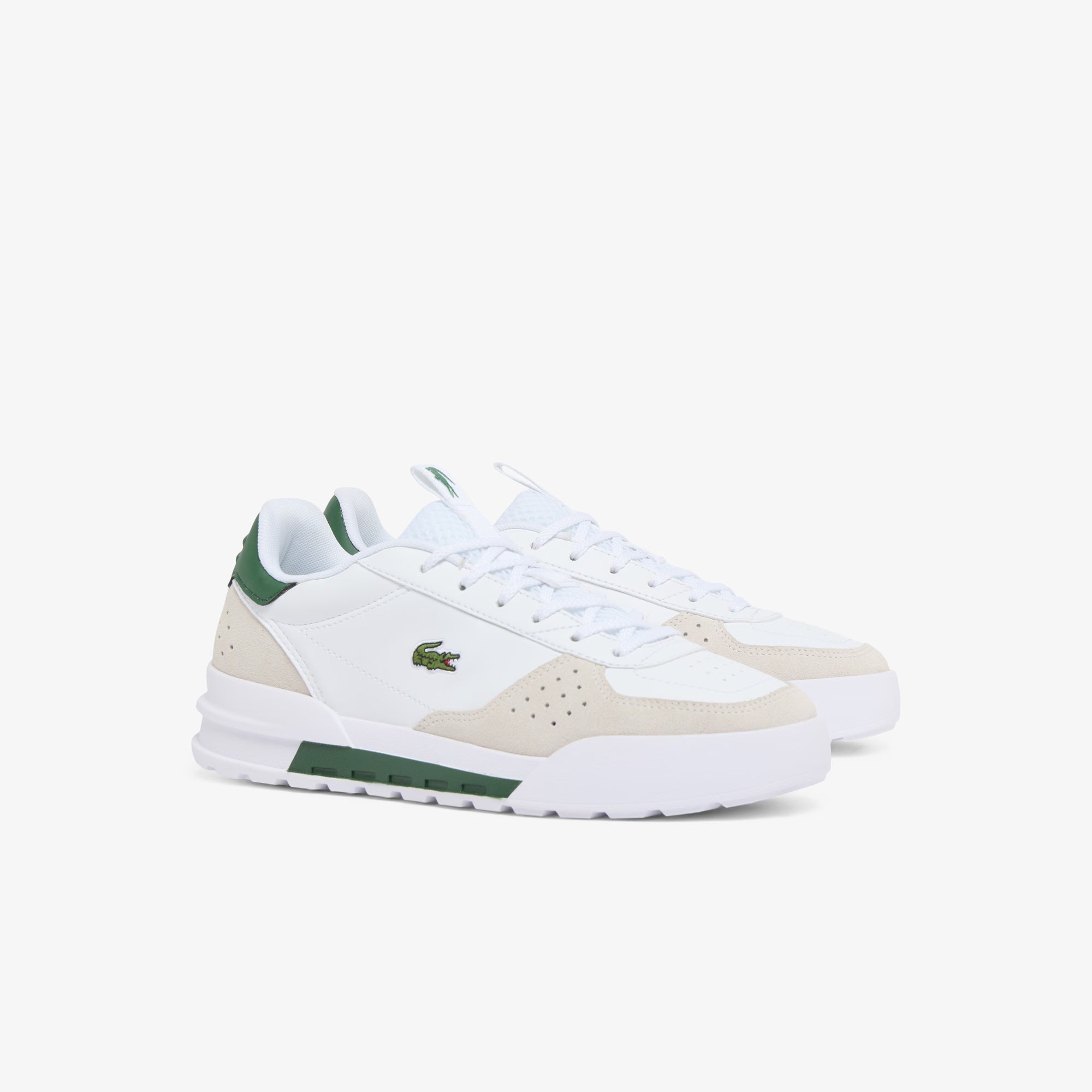 Sapatilhas Júnior Lacoste Slam Break Branco/Verde Lacoste 