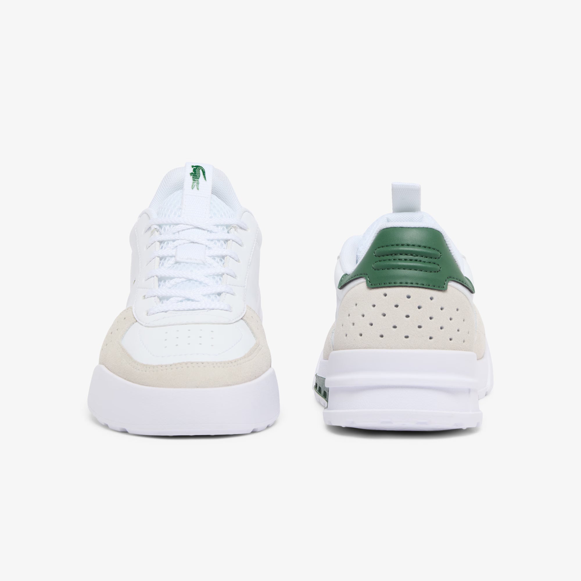 Sapatilhas Júnior Lacoste Slam Break Branco/Verde Lacoste 