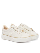 Sapatilhas Michael Kors Jordana Finn Bege/Dourado Michael Kors 