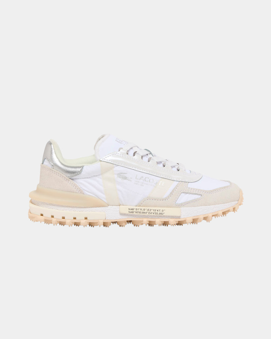 Sapatilhas Mulher Lacoste Elite Active Branco/Prateado Lacoste 